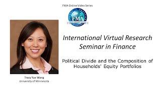 Political Divide and the Composition of Households' Equity Portfolios - Tracy Yue Wang