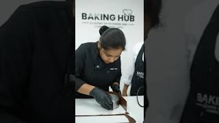 Chocolate Band Technique for Elegant Cake Finishes
