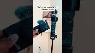 Sony ZV1F and the DJI Osmo Pocket 3 #sonyzv1f #vloggingcamera #mommyvlogger