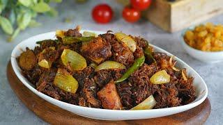 পারফেক্ট ঝুরা মাংস রান্নার সহজ রেসিপি | Jhura Mangsho Recipe |Kurbani special Jhura Beef Vuna aysha