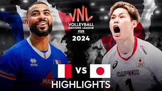 HISTORICAL MATCH | JAPAN vs FRANCE | Men's VNL FINAL 2024