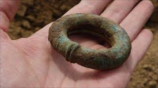 CELTIC GRAVE FOUND METAL DETECTING!!!