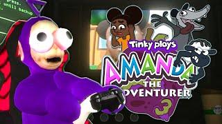 AMANDA.EXE HAUNTING ME AGAIN! | Tinky Winky Plays: Amanda The Adventurer 3 Demo