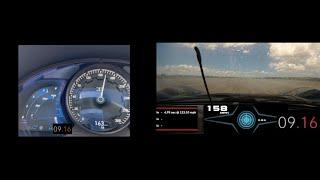 Hennessey Venom F5 Vs Bugatti Chiron SuperSport 0-271 Mph Acceleration