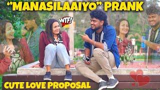 “Manasilaayo Prank” - Best Proposal Ever️Finally Prithivi Got Committed @Nellai360