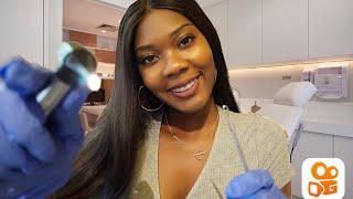Classic Binaural ASMR 3dio Ear Exam/ Cleaning Doctor Role play