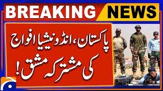 Indonesia - Pakistan Joint Exercise - ISPR - Breaking News - Geo News