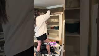 DIY Kitchen Renovation | Interior Design Kitchen Remodel Process | Kitchen Cabinet Demo on a budget