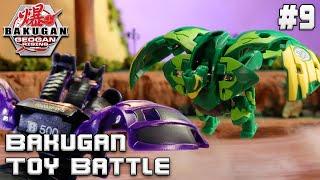 Bakugan Toy Battle  Nillious vs Falcron - Stop Motion Toy Play Battle for Kids #9 | Geogan Rising