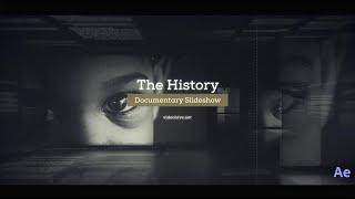 The History / Documentary Slideshow  After Effects Template @aetemplates