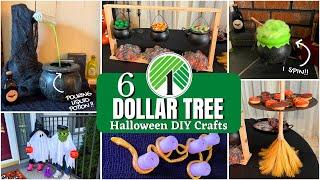 6 DOLLAR TREE DIY Halloween Decor Crafts | Easy, Cheap & Spooky Ideas for 2024