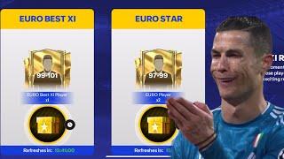 EURO BEST XI is Here! Part 2  + euro 2024 funny pack opening #fcmobile