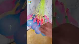 Auto Filling Water Balloons  #shorts #holi  // Aaditya's Toy Unboxing