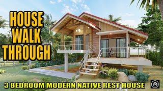 MODERN NATIVE REST HOUSE DESIGN / FARM HOUSE DESIGN #metdesigntv#housedesign #farmhouse #modernhouse