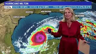 TRACKING HURRICANE MILTON: Storm intensifies, nears Florida