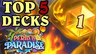 Top 5 Best Decks of Perils in Paradise in Hearthstone