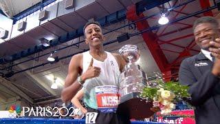 American Yared Nuguse challenges men’s Wanamaker Mile world record at Millrose Games | NBC Sports