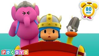  Join Pocoyo on an EPIC VIKING ADVENTURE | Pocoyo English | Adventure Cartoons