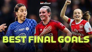 "It's Toooooooone!"  | Best Cup Final Goals | Adobe Women's FA Cup