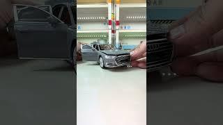Model of grey Audi A8 diecast model car #diecast #modelcars #cars