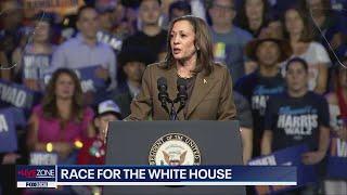 Harris and Trump race for the White House