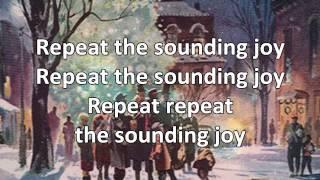 Joy To The World - Instrumental with Lyrics (no vocals)