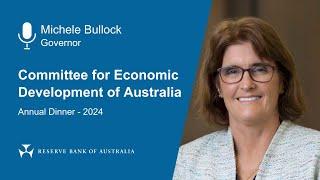 Michele Bullock, Governor, Annual CEDA Dinner - 28 November 2024