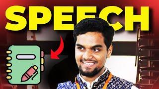 How to write SPEECHES to get the Best Delegate | Speech writing for MUN | The Sankalp Show