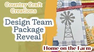 Country Craft Creations Design Team Package Reveal  May 2022 and Project Review