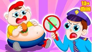 Don't Overeat + More Nursery Rhymes & Kids Songs | Nomad kids Cartoon