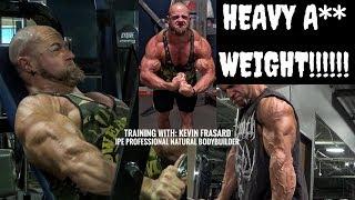 HEAVY METAL!!!!  Kevin Frasard Chest and Arm Training 2019