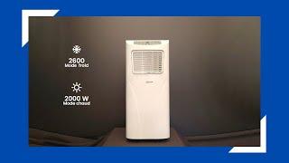 Présentation du climatiseur mobile monobloc Airton 2600W/2000W