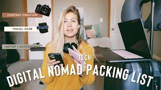 ultimate digital nomad packing list | Technology + Travel Gear