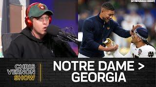 Notre Dame Beats Georgia, SEC Dominance Over in NIL Era? Bryce James & TikTok | Chris Vernon Show