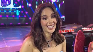 Catriona Gray Legacy Ball interview on Miss Universe Chelsea Manalo Young Focus