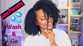 Wash N Go Routine for Low Porosity Hair - ISSA TALK THROUGH