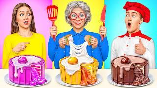 Me vs Grandma Cooking Challenge | Funny Situations in Kitchen by Multi DO Challenge