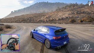 Volkswagen Golf R 2022 | Forza Horizon 5 | Logitech G29+TH8S Steering Wheel Gameplay