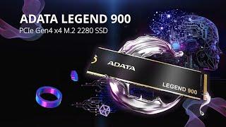 ADATA LEGEND 900 PCIe 4.0 SSD - Instant Powerful Performance