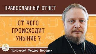 От чего происходит уныние? Что такое уныние? Как бороться с унынием? Протоиерей Феодор Бородин