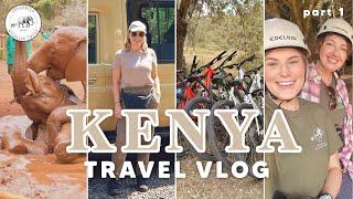 KENYA TRAVEL VLOG | Safari & Adventure | Nairobi, The Sheldrick Trust & Aberdare National Park 