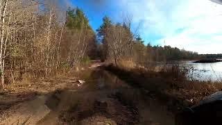 Beautiful Old Road in Alfred Maine on BMW R1250 GSA