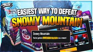 EASIEST WAY TO DEFEAT SNOWY MOUNTAIN CONTRACT | Mighty Omega