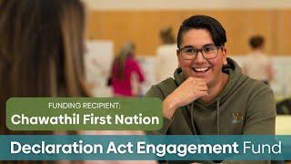 Chawathil First Nation | NRT's Declaration Act Engagement Fund