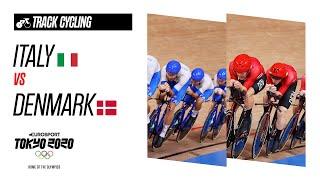 ITALY vs DENMARK - MEN'S TRACK TEAM PURSUIT | Final | Olympic Games - Tokyo 2020