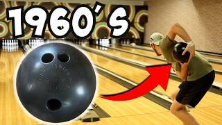 PBA Pro with 60 Year Old Bowling Ball vs Amateur