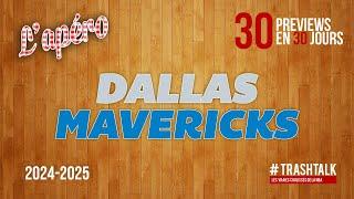 NBA Preview 2024-25 : les Dallas Mavericks || #30PreviewsEn30Jours