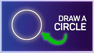 How to Draw a Circle in Photoshop 2024