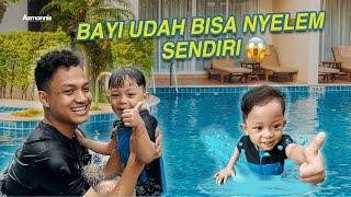 BERENANG BARENG BAYI SEBELUM DITINGGAL LAHIRAN | AZMANNIS