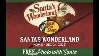 Free Santa Photo at Cabelas/Bass Pro Shops